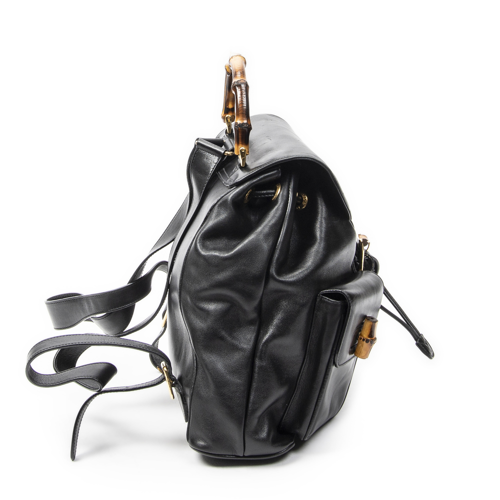 Gucci Large Bamboo Backpack - Picture 4 of 10